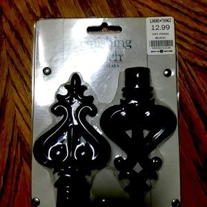 Curtain Rod end Kry Finials